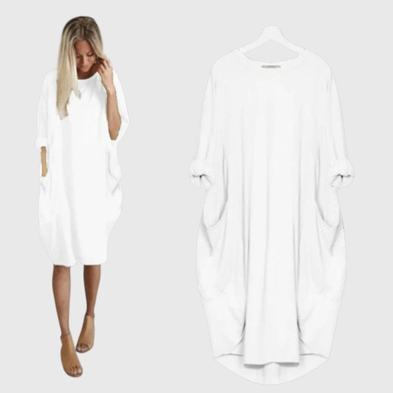 Shayne - Midi Summer Dress with Loose Fit