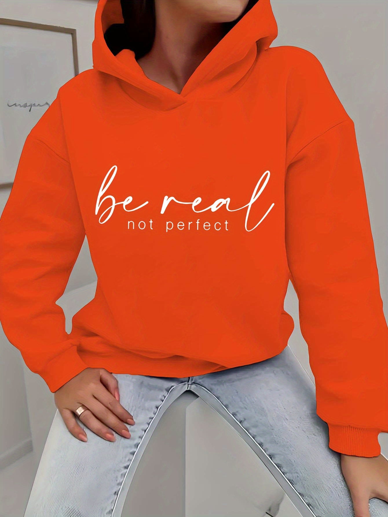 Ida™ | Be Real Hoodie with Statement