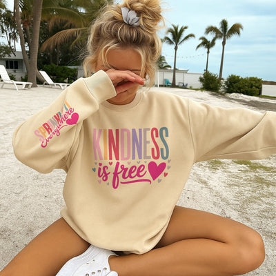 Liva™ | Kindness Is Free Sweater