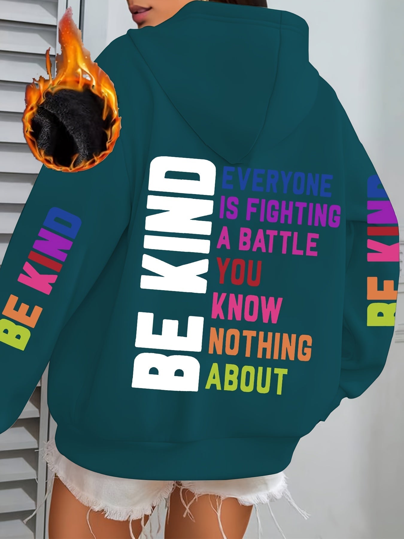 Kaja™ | Be Kind Hoodie with Message