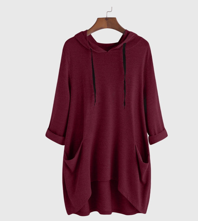 Annette - Relaxed Hooded Tunic