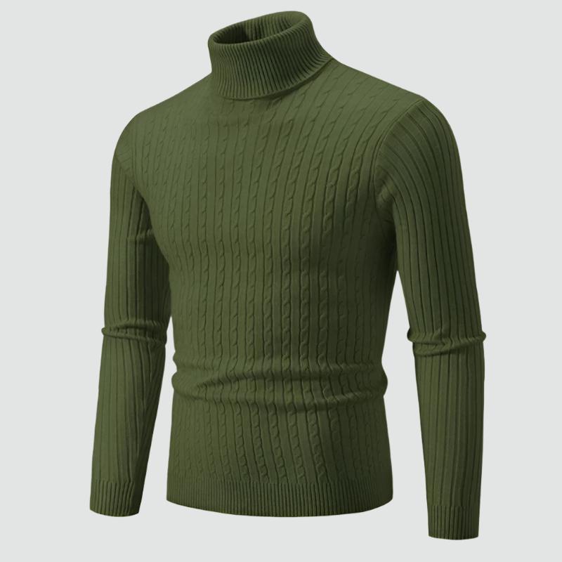 Bryan - Slim-Fit Turtleneck Sweater