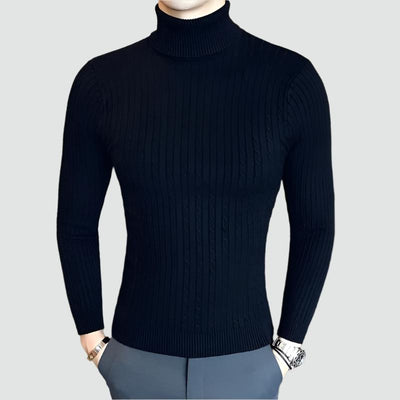 Bryan - Slim-Fit Turtleneck Sweater