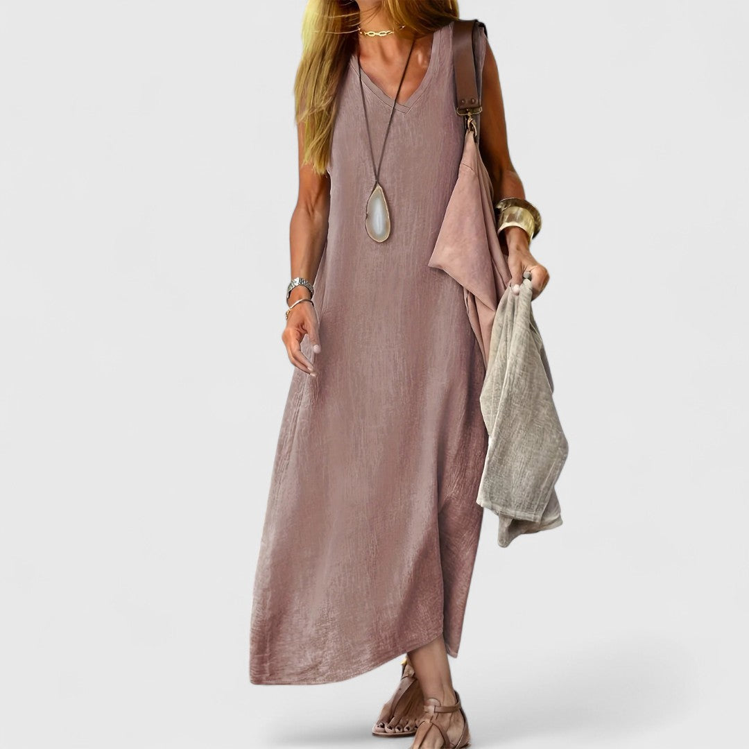 Alisa – Casual Sleeveless Dress