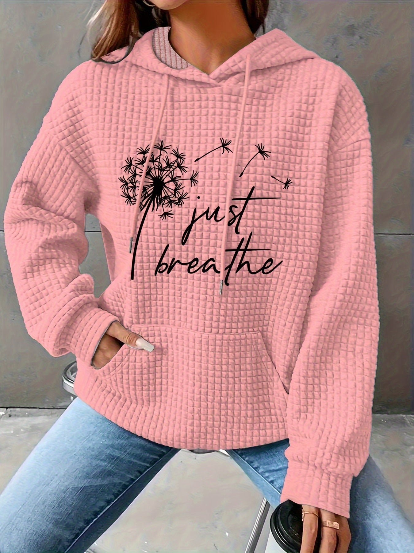 Lykke™ | Just Breathe Textured Hoodie
