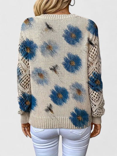 Aurélie | Timeless Floral Jumper