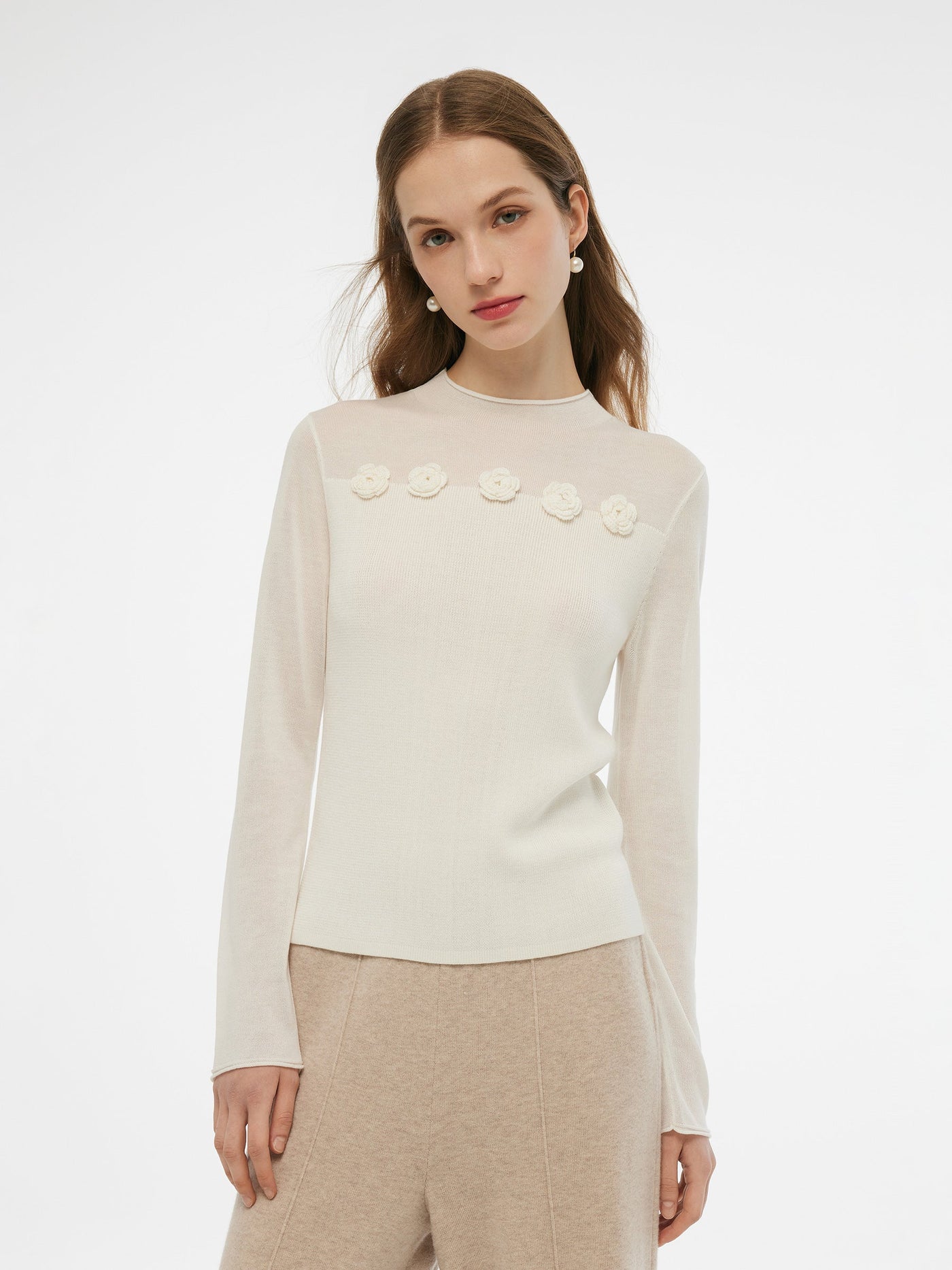 Valmere™ | Women's Floral Knit Top