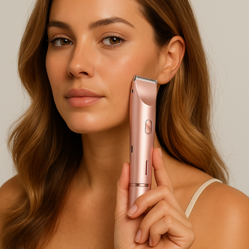 2 in 1 Painless Bikini Hair Trimmer