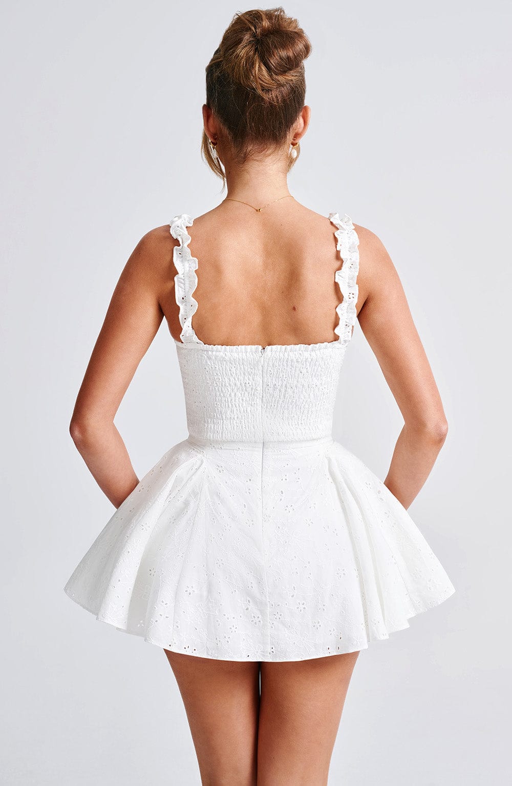 Marlowe & Co | Elva Playsuit - Ivory