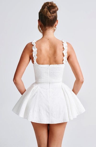 Marlowe & Co | Elva Playsuit - Ivory