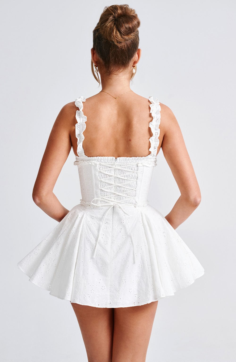 Marlowe & Co | Elva Playsuit - Ivory