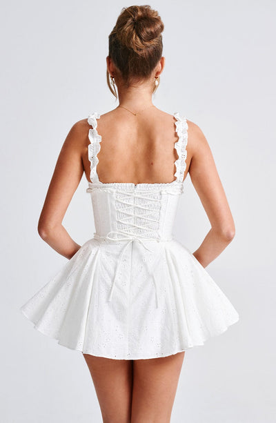 Marlowe & Co | Elva Playsuit - Ivory