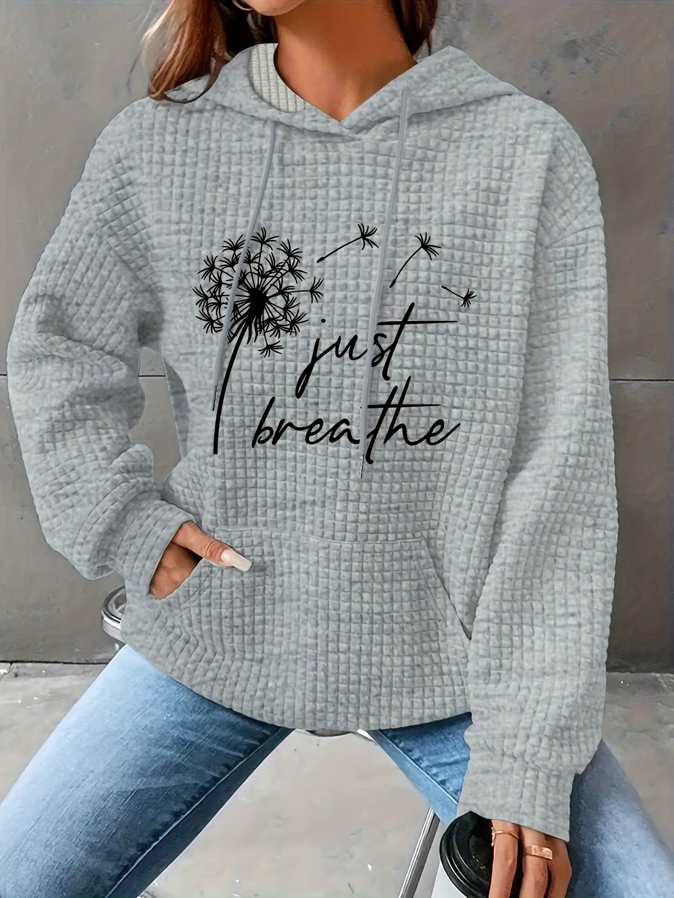 Lykke™ | Just Breathe Textured Hoodie