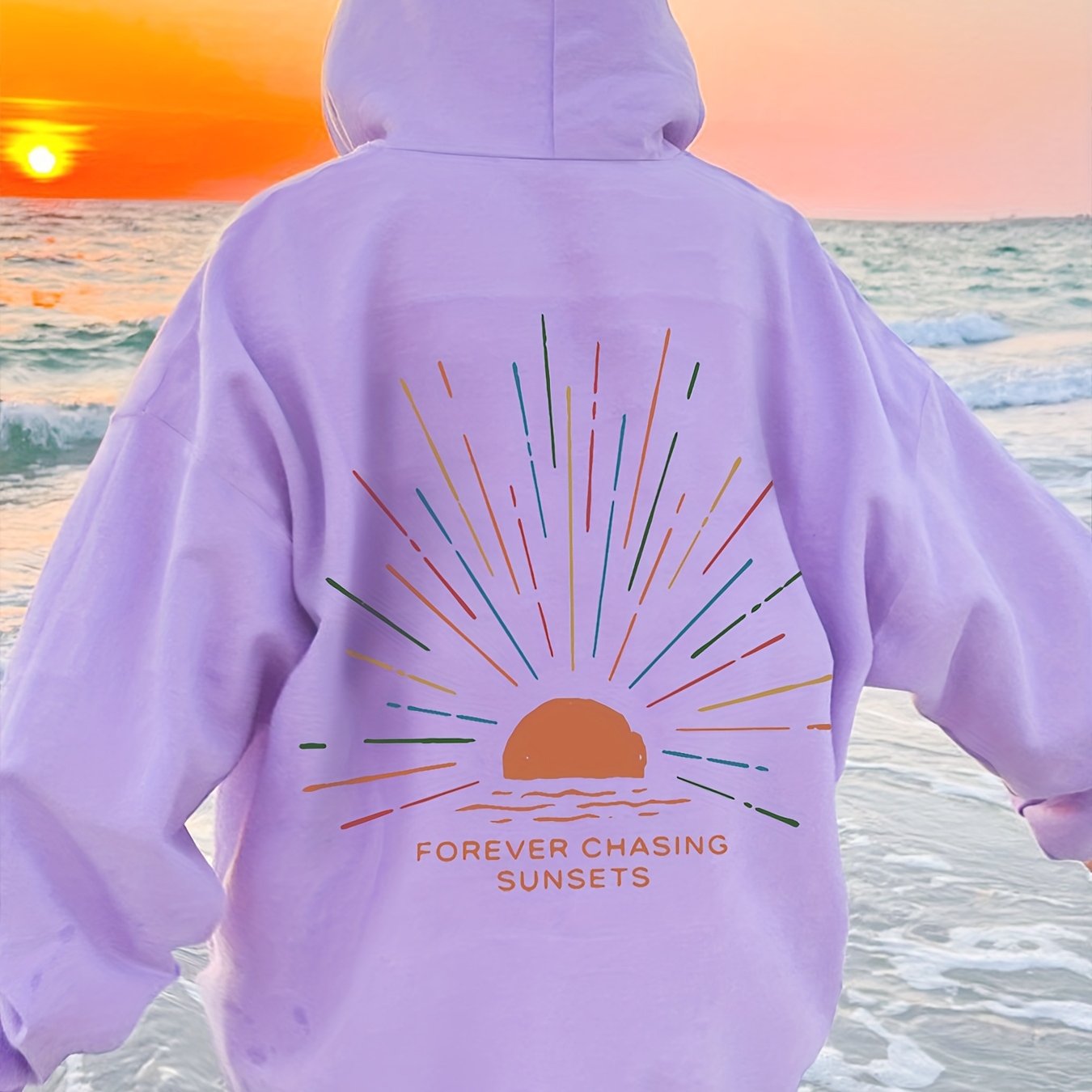 Sanna™ | Sunset Hoodie for Tranquil Moments