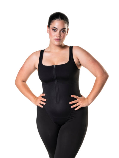 Marlowe & Co | Front Zip Catsuit