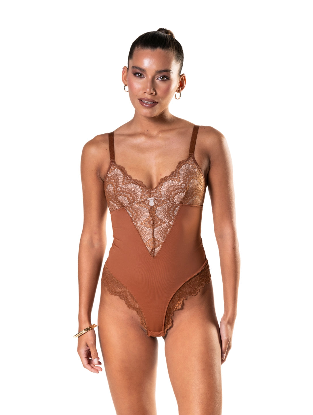 Marlowe & Co | Half Laced Bodysuit