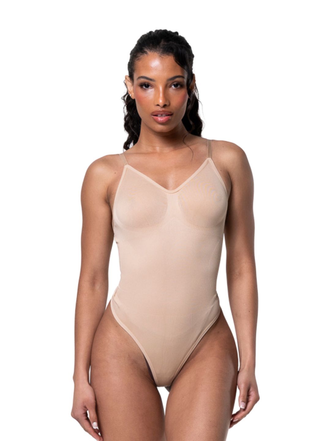 Marlowe & Co | Low Back Snatched Thong Bodysuit