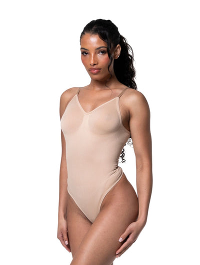 Marlowe & Co | Low Back Snatched Thong Bodysuit