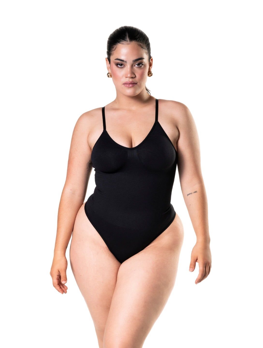Marlowe & Co | Low Back Snatched Thong Bodysuit