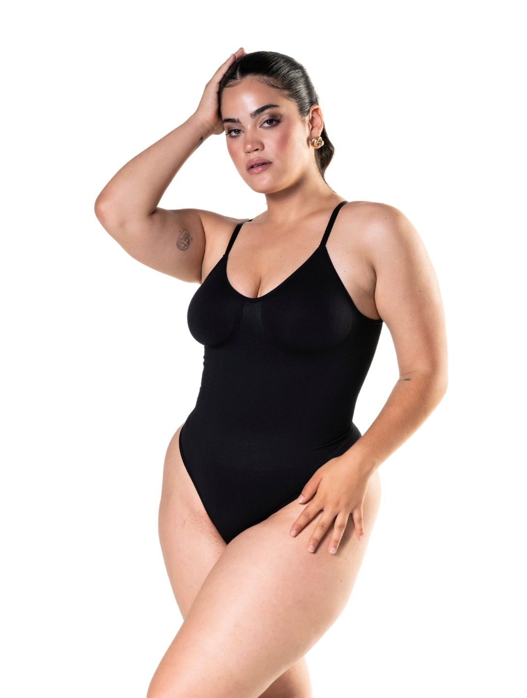 Marlowe & Co | Low Back Snatched Thong Bodysuit