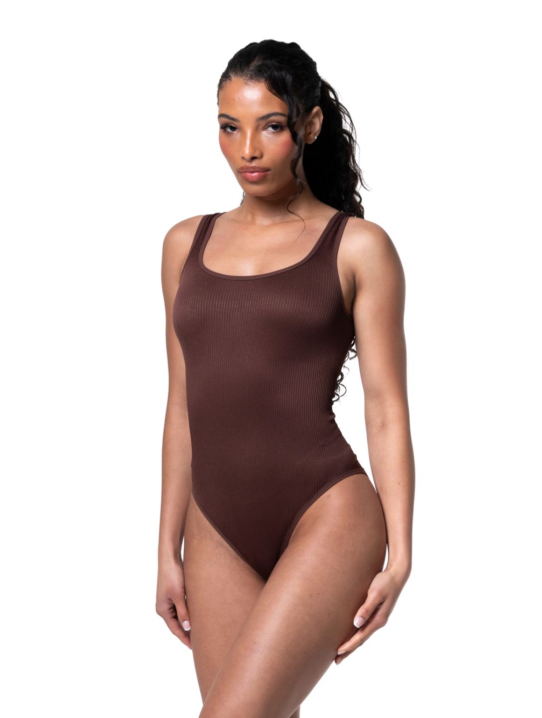 Marlowe & Co | Ribbed Snatched Shapewear Bodysuit