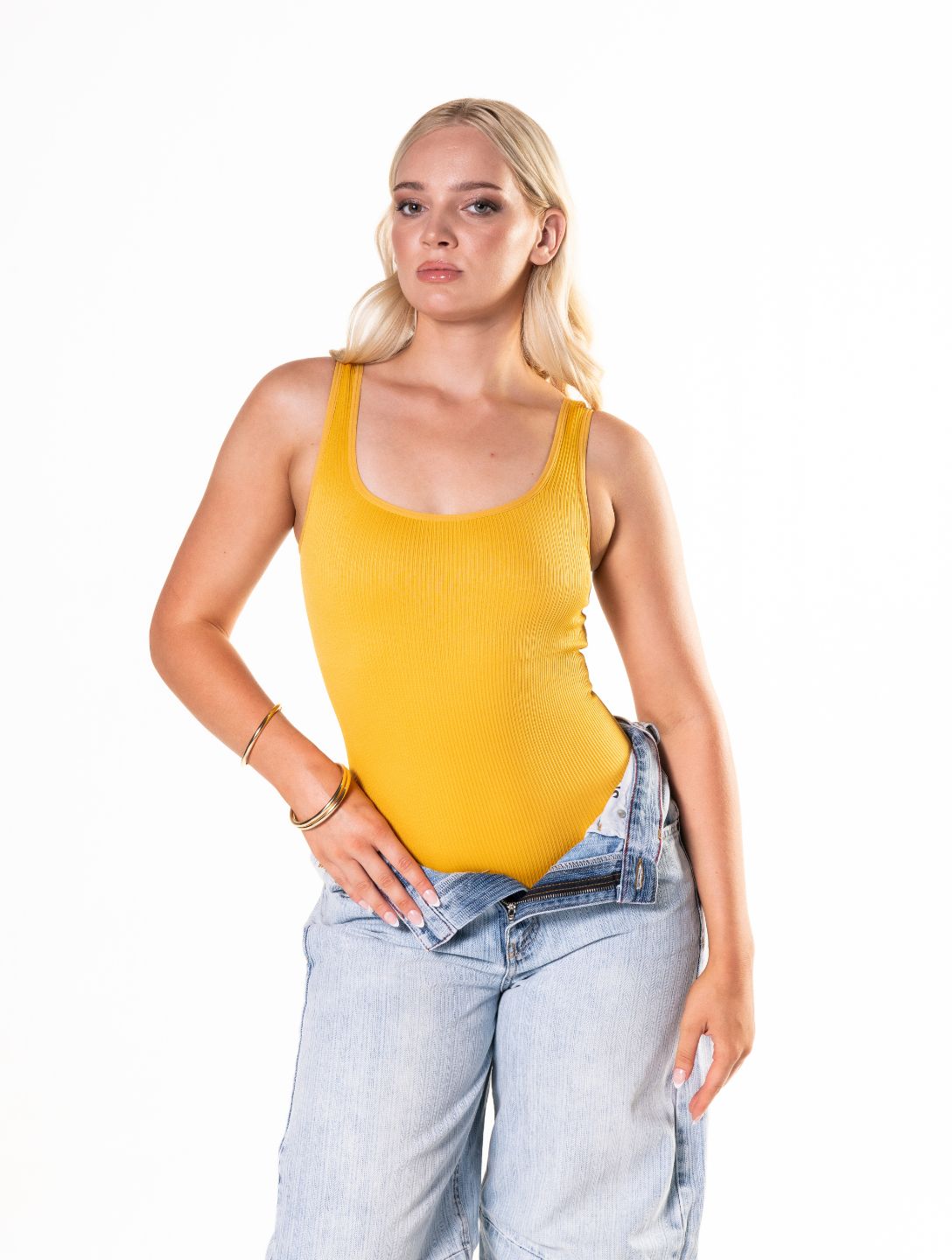 Marlowe & Co | Ribbed Snatched Shapewear Bodysuit