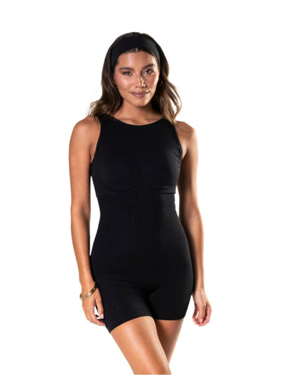 Marlowe & Co | Round Neck Low Back Bodysuit