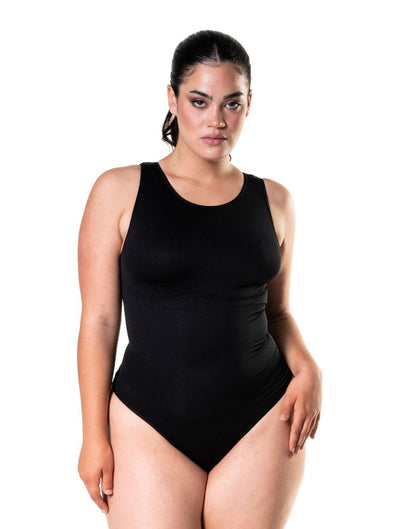 Marlowe & Co | Round Neck Thong Bodysuit