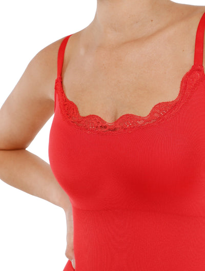 Marlowe & Co | Seamless Laced Thong Bodysuit