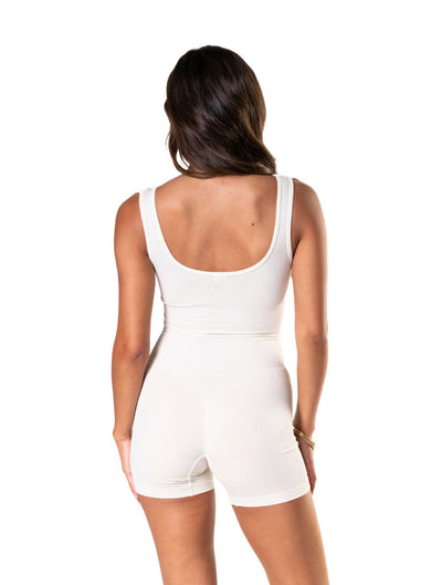 Marlowe & Co | Square Neck Shapewear Jumpsuit