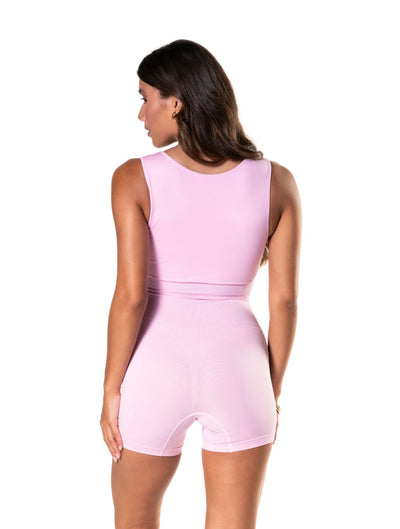 Marlowe & Co | Square Neck Shapewear Jumpsuit