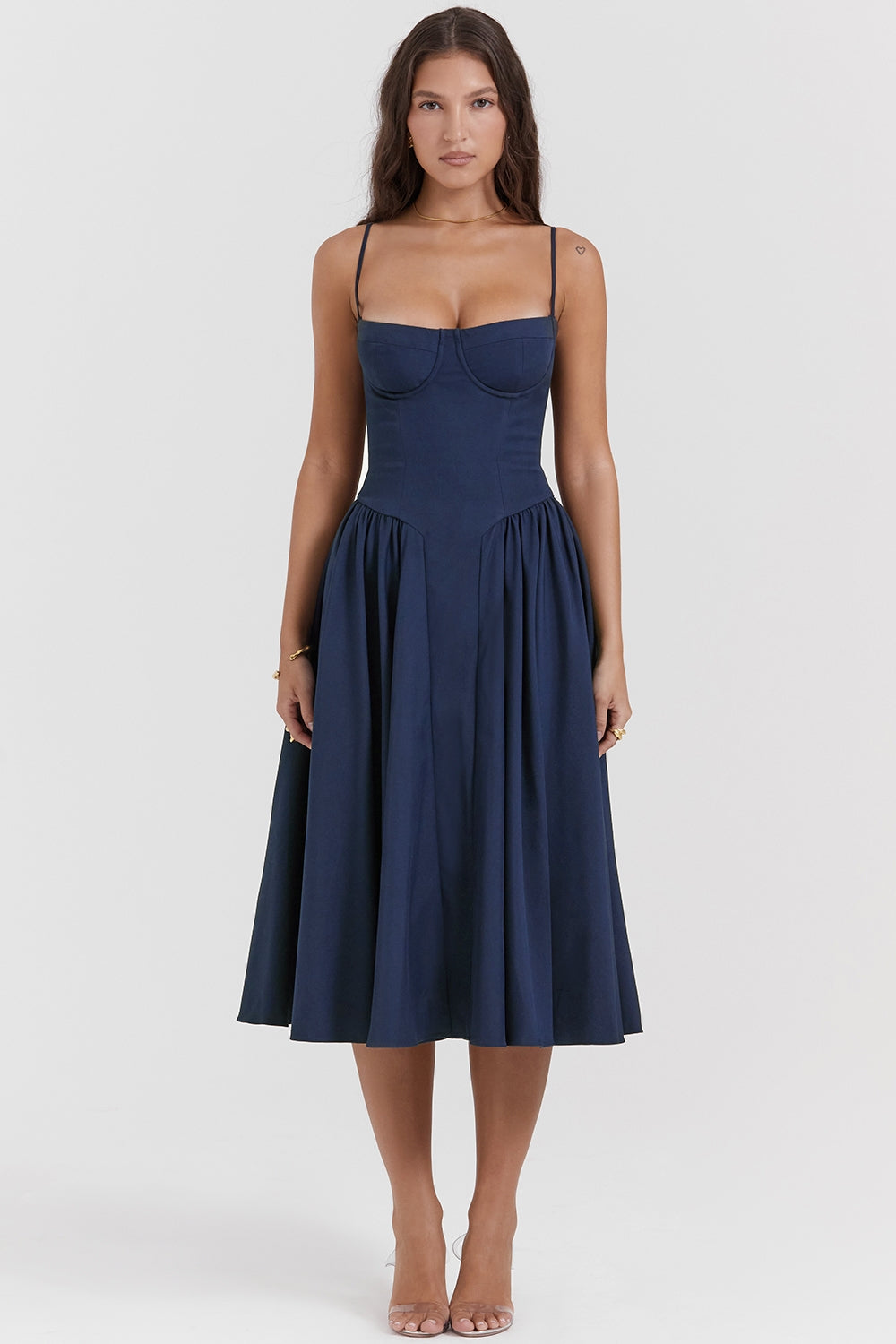 Marlowe & Co | Celine Corset Midi Dress