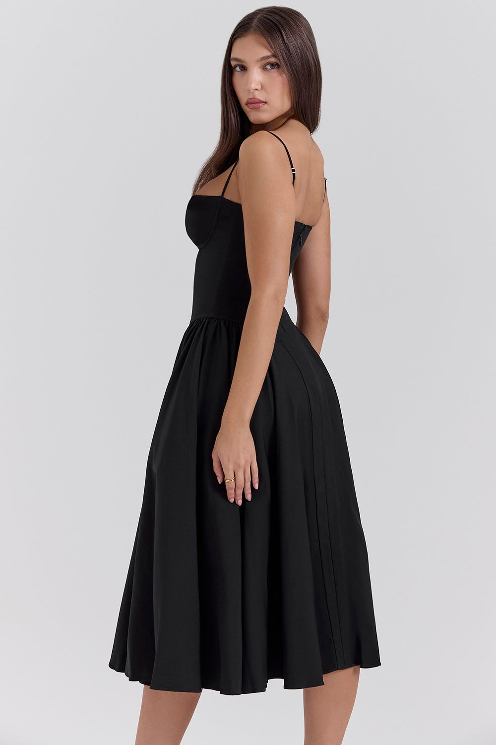 Marlowe & Co | Celine Corset Midi Dress