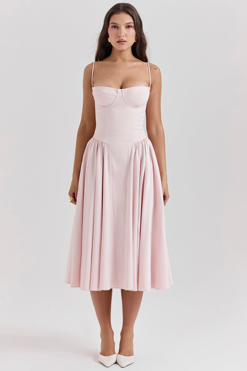 Marlowe & Co | Celine Corset Midi Dress