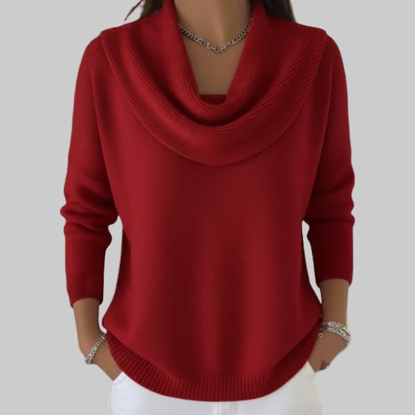 Elizabeth | Soft Cowl Neck Sweater