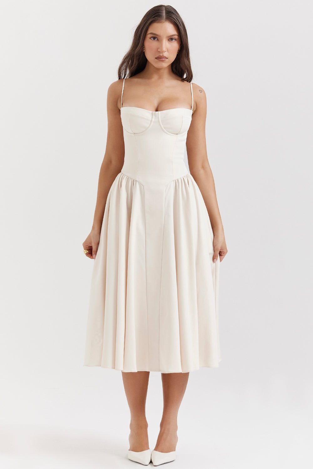 Marlowe & Co | Celine Corset Midi Dress