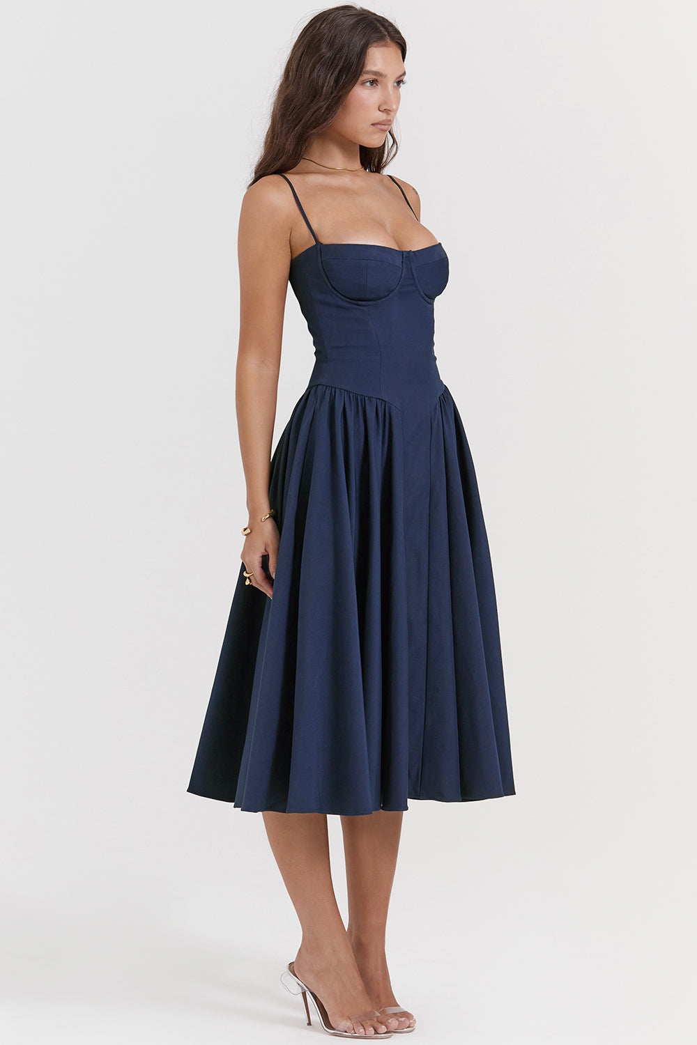 Marlowe & Co | Celine Corset Midi Dress