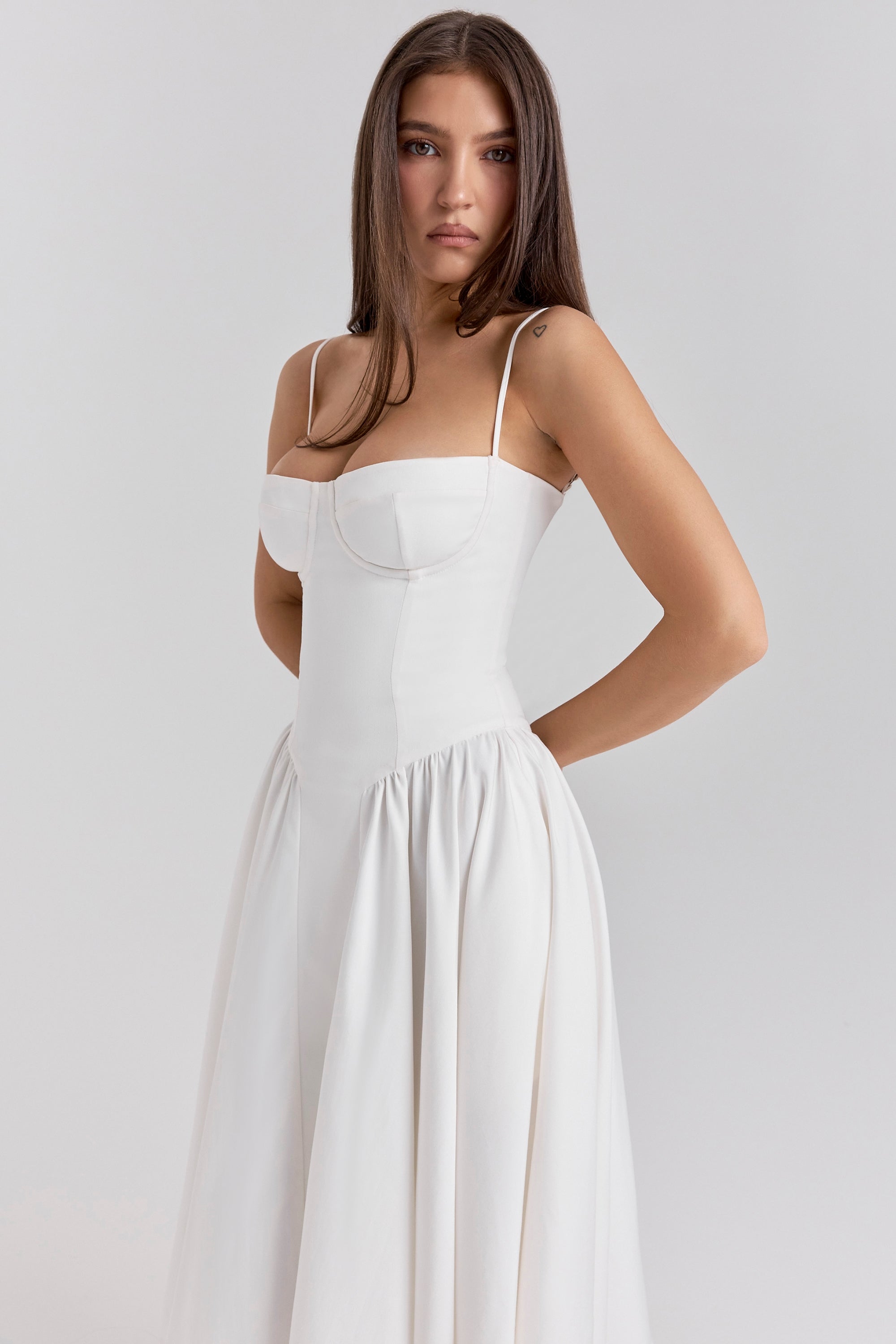 Marlowe & Co | Celine Corset Midi Dress
