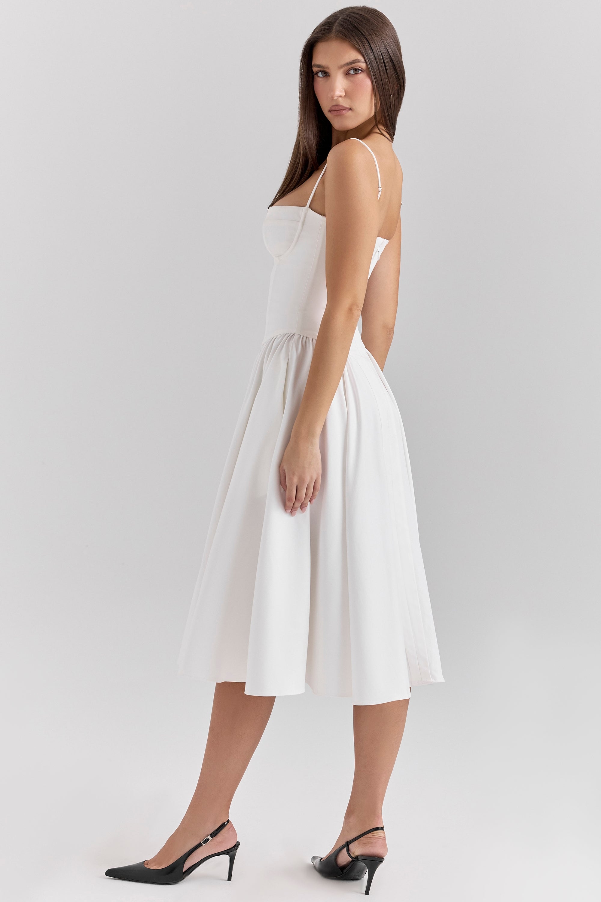 Marlowe & Co | Celine Corset Midi Dress