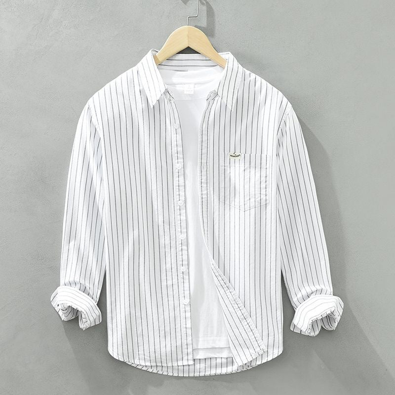 Jonas – Elegant Linen Shirt in Slim Fit Style