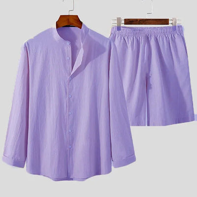 Cotton-Linen Two-Piece Set