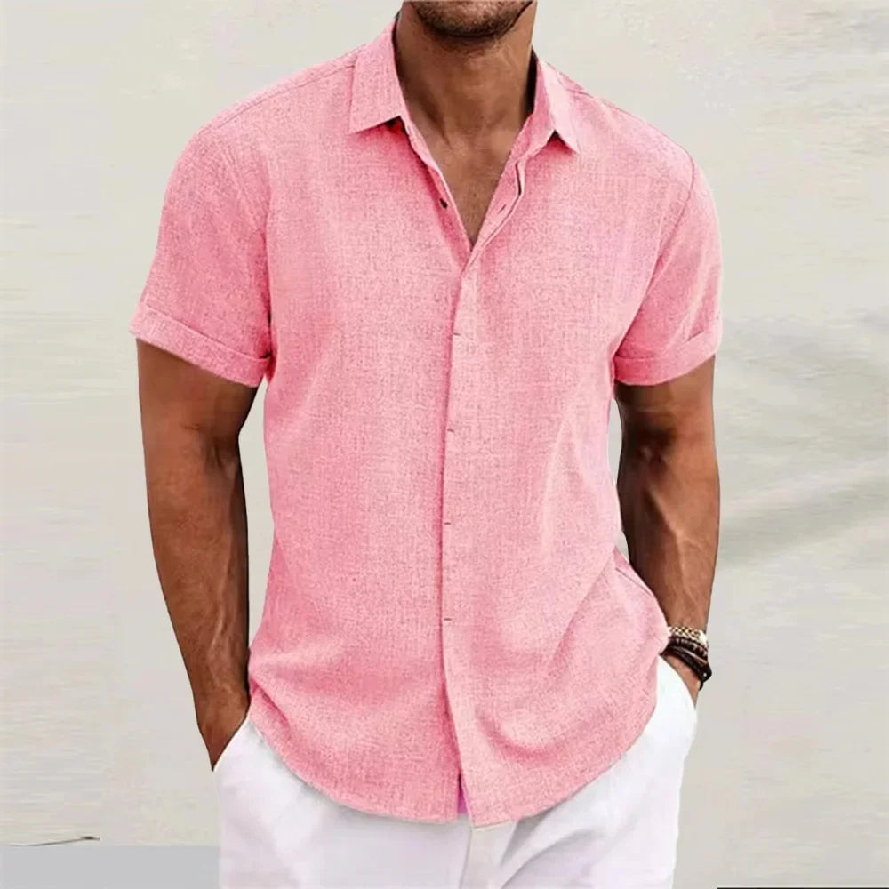 Linen Short-Sleeve Shirt
