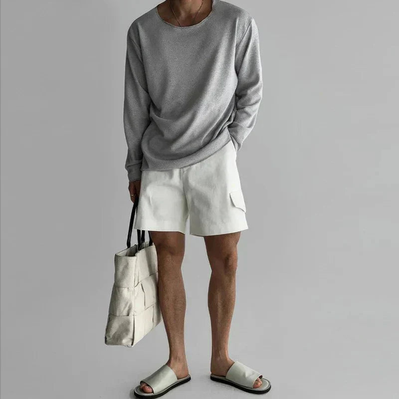 Reinhard – Elegant Hollow Knit T-Shirt