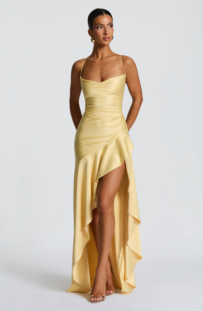 Marlowe & Co | Samira Maxi Dress - Lemon