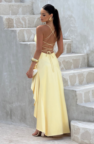 Marlowe & Co | Samira Maxi Dress - Lemon