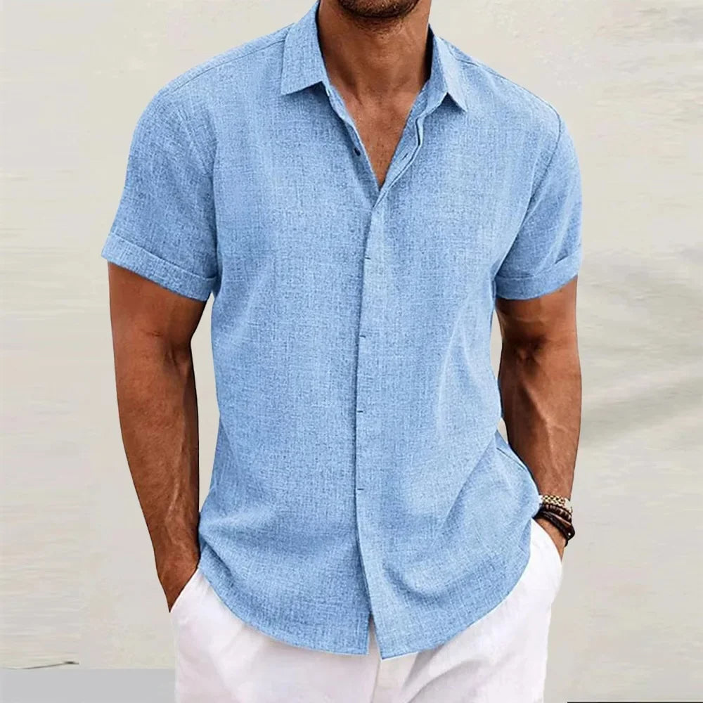 Linen Short-Sleeve Shirt