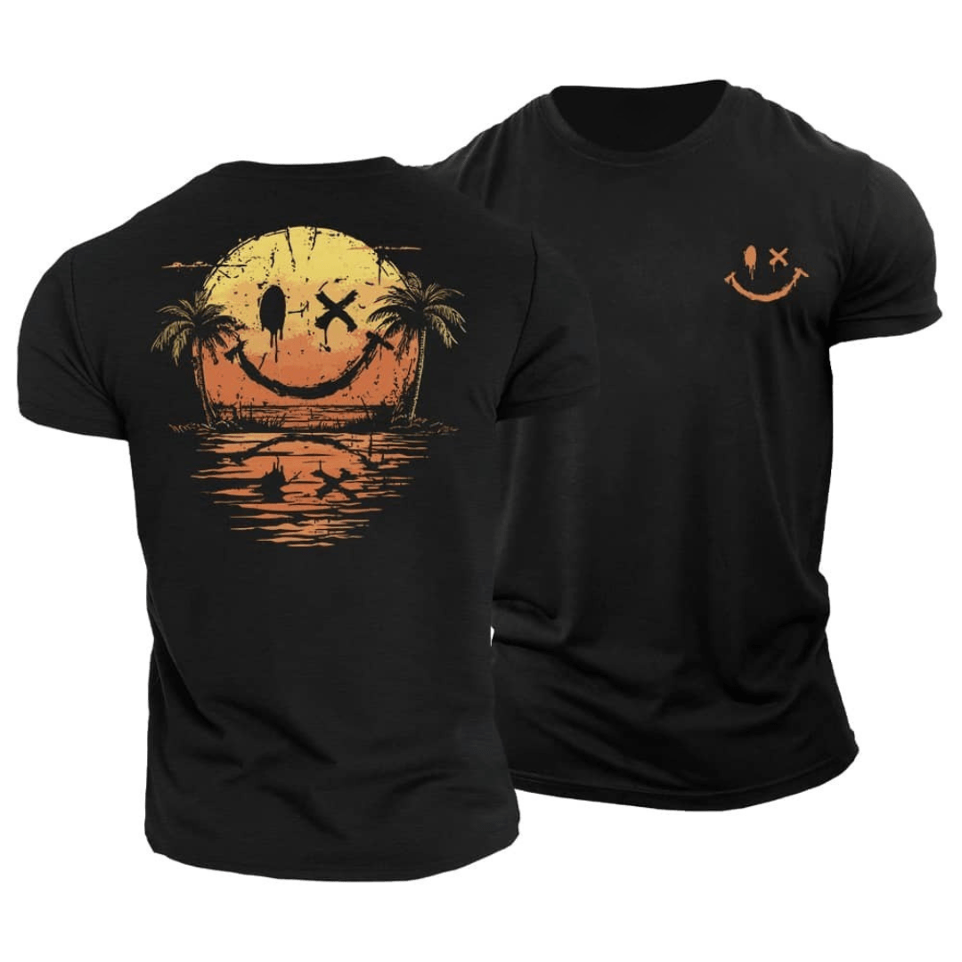 Marlowe & Co | Summer Smiley Sea T-Shirt