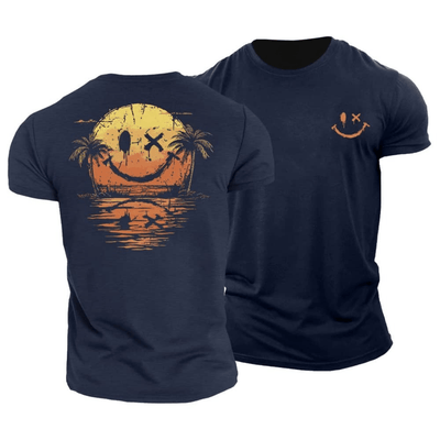Marlowe & Co | Summer Smiley Sea T-Shirt