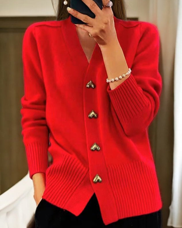 Adele | Heart Cardigan