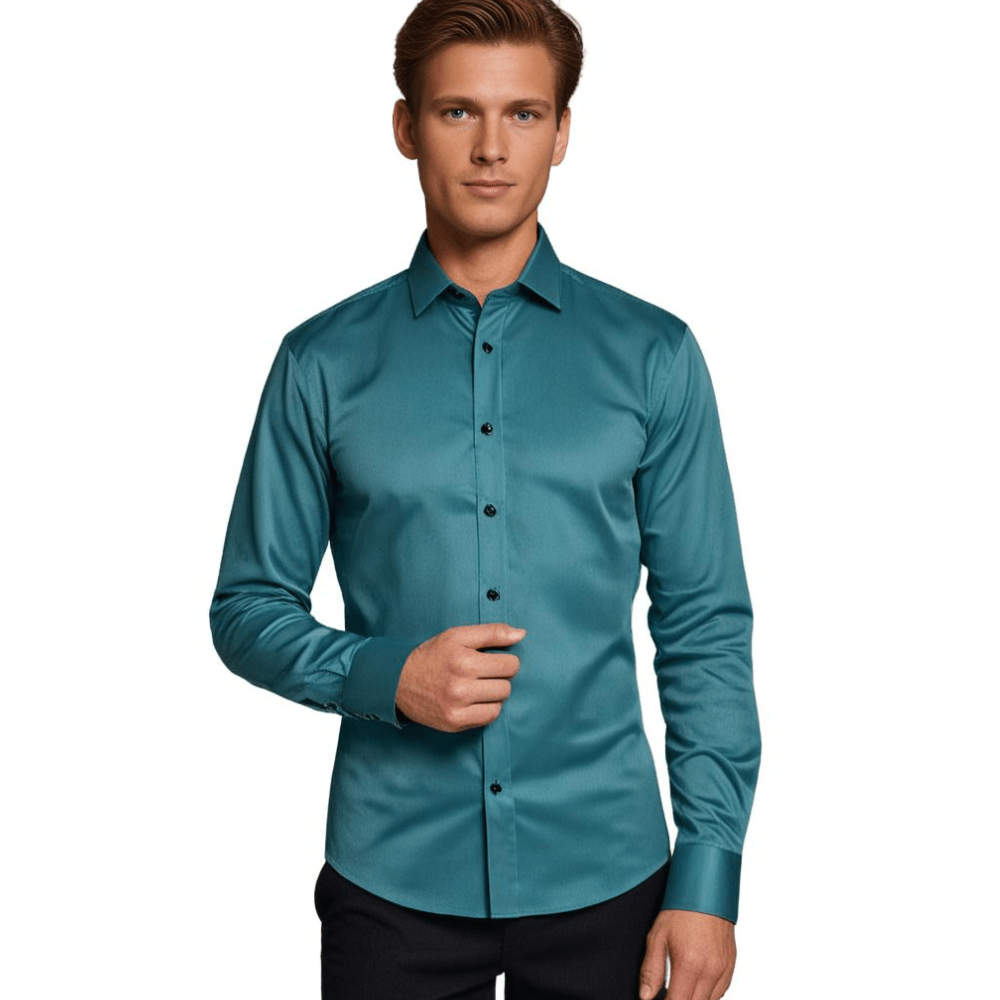 Teddy – Elegant Slim Fit Stretch Shirt